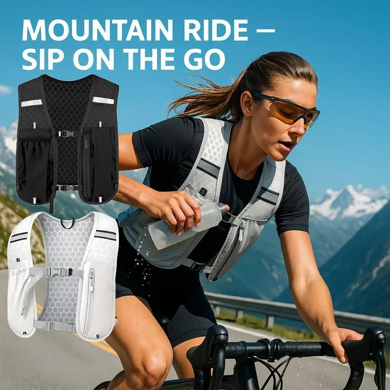 Cycling Gear Pack - Unisex Water Resistant Breathable Sports Vest
