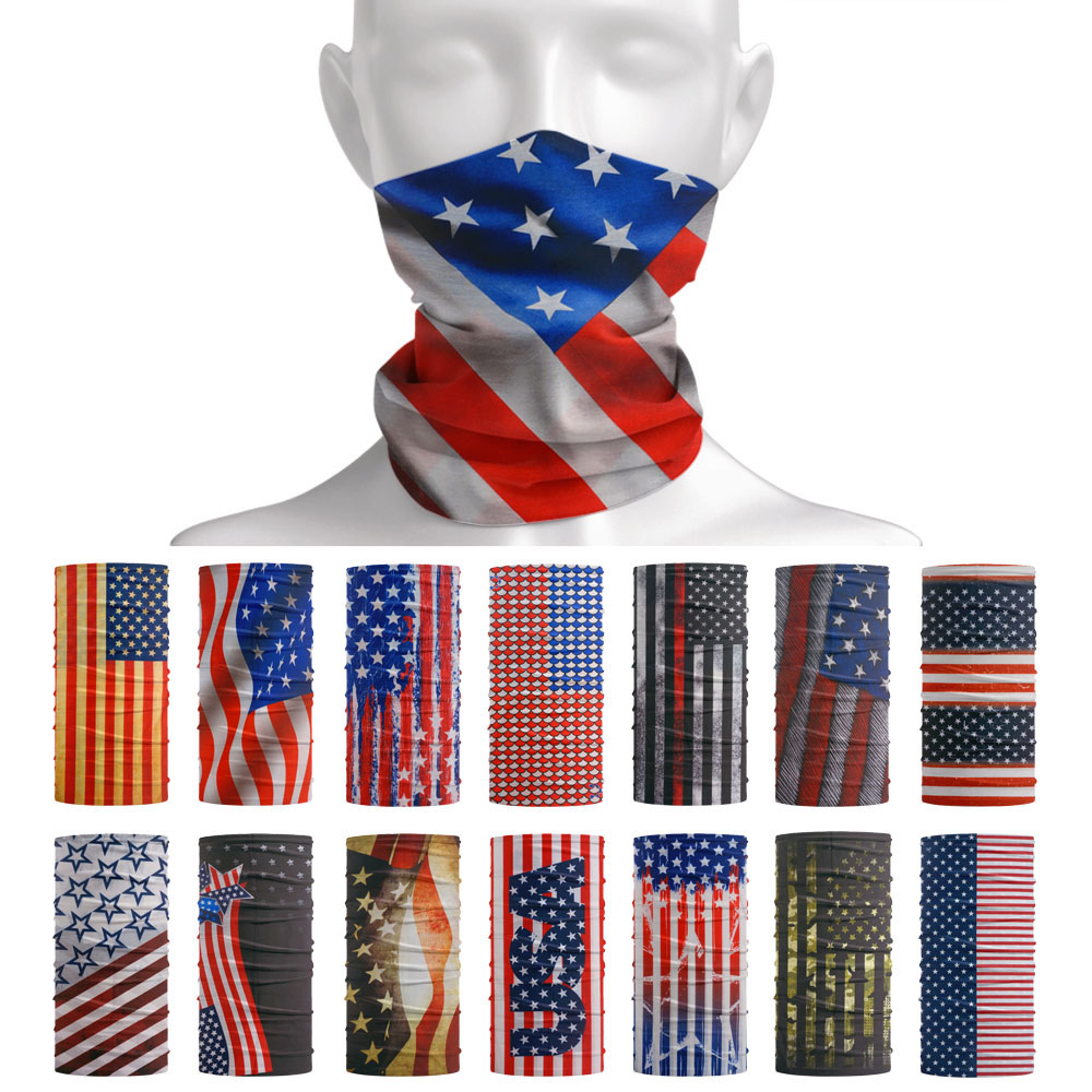 USA Flag Pattern Sun Protectiv - Cycling Protective Gear recension och pris