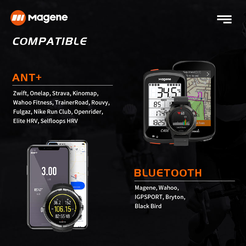 Magene H64 Heart Rate Monitor  - Cycling Heart Rate Monitor recension och pris