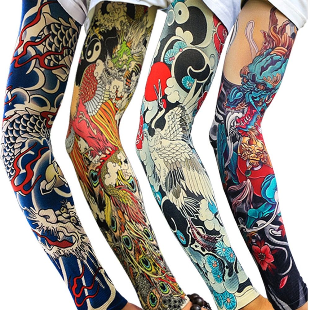 Arm Covers Flower Arm Tattoo S - Cycling Gloves recension och pris