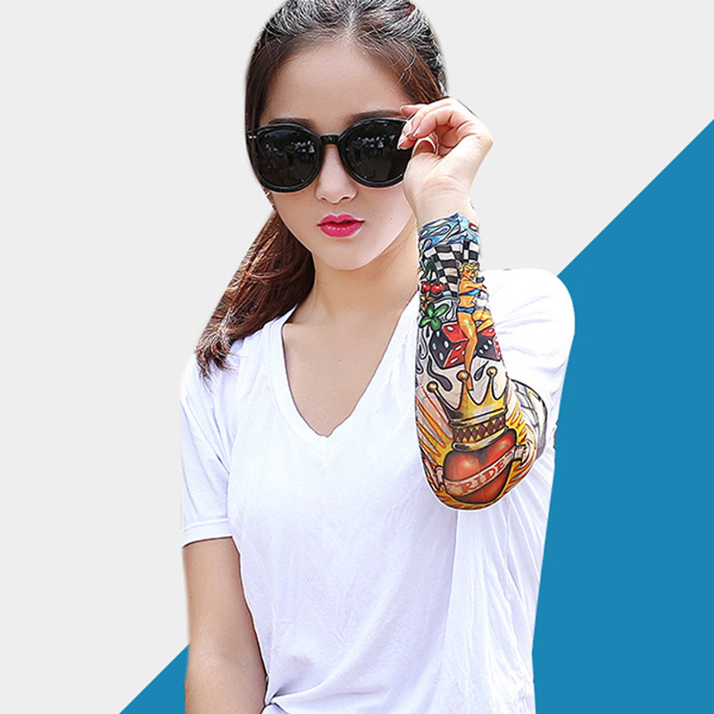 1 Pc Summer Tattoo Sleeve UV S - Cycling Gloves recension och pris