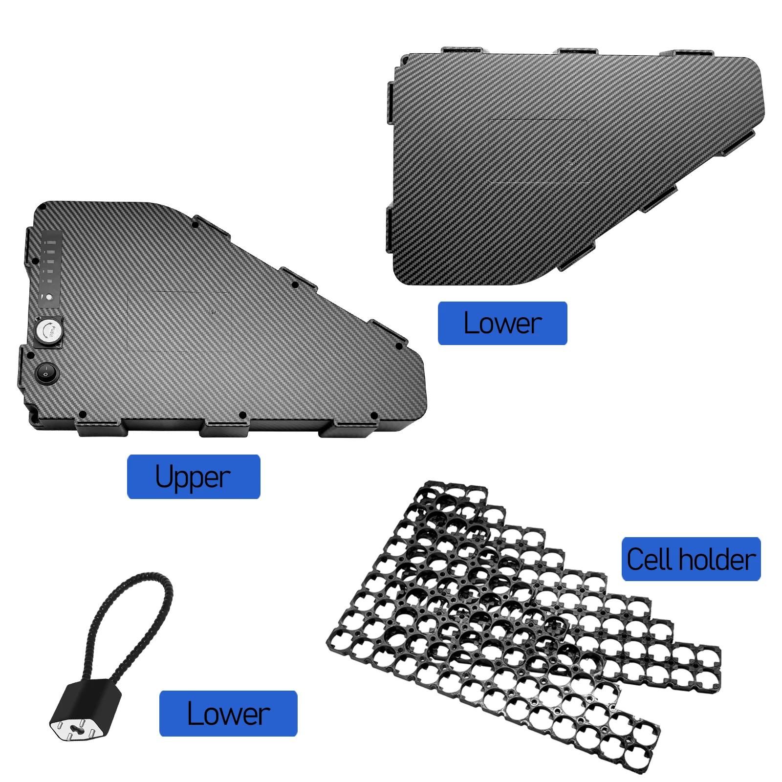 Triangle Battery Case Fit 80PC - Cycle Zone recension och pris