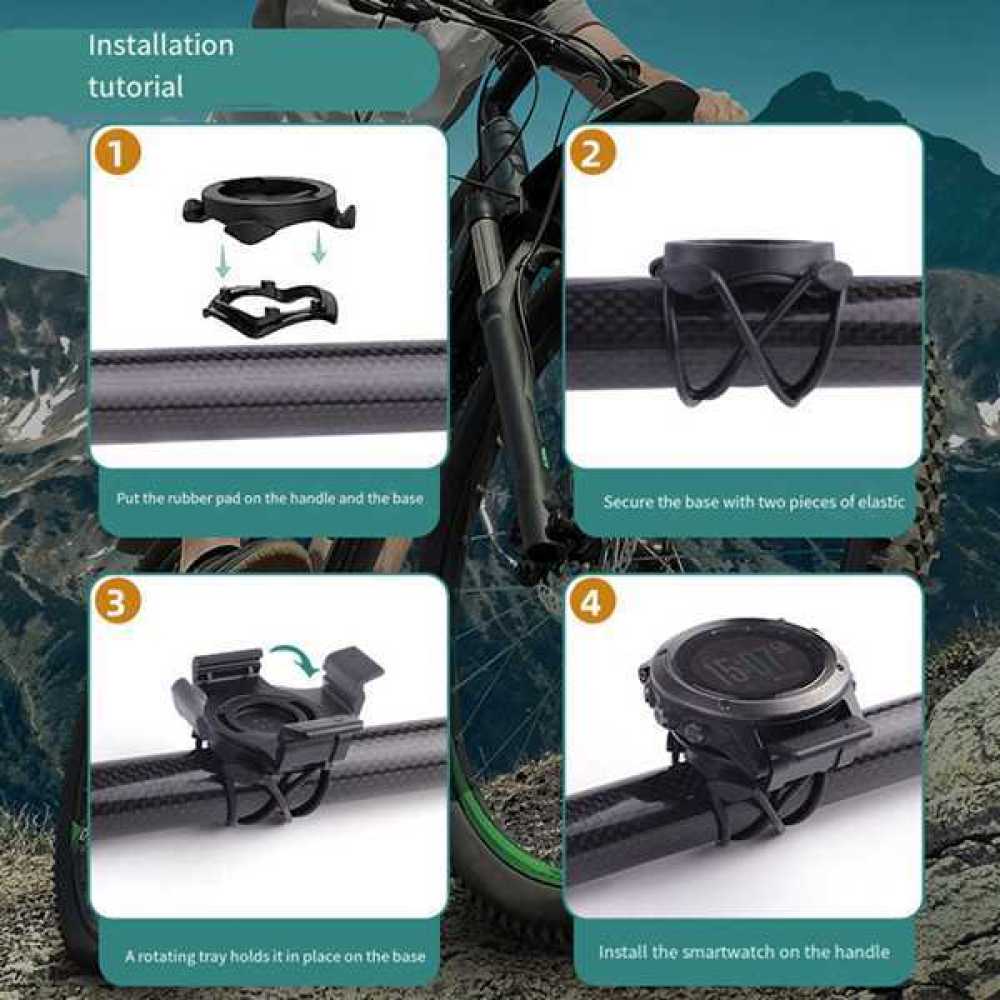 Replacement Wristband 26mm Bla - Cycling Gear Garmin recension och pris