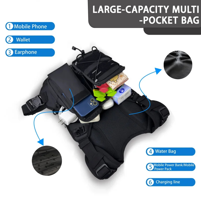 ​High-Quality Tactical Vest Ch - Cycling Gear Vest recension och pris