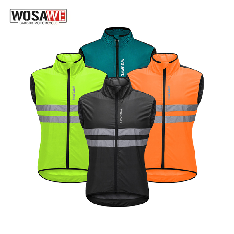 WOSAWE Men Cycling Windbreaker - Cycling Gear Vest recension och pris