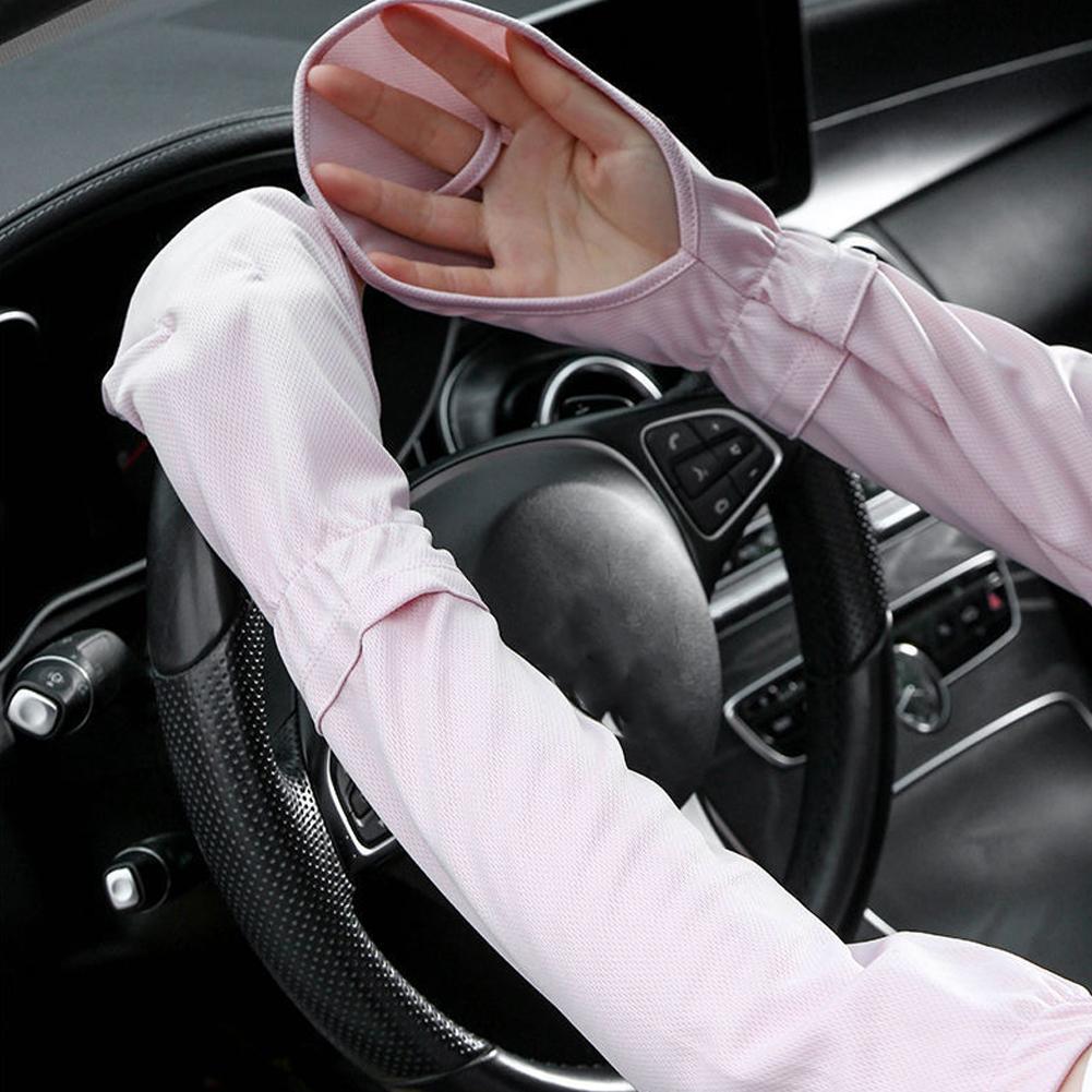 Solid Color Large Ice Silk Glo - Cycling Gloves recension och pris