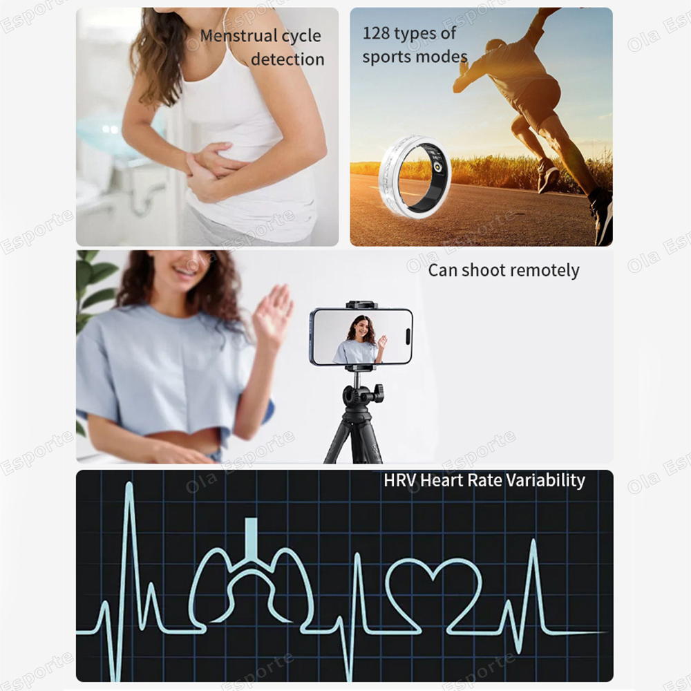 2026 New Smart Ring Lady Heart - Cycling Heart Rate Monitor recension och pris