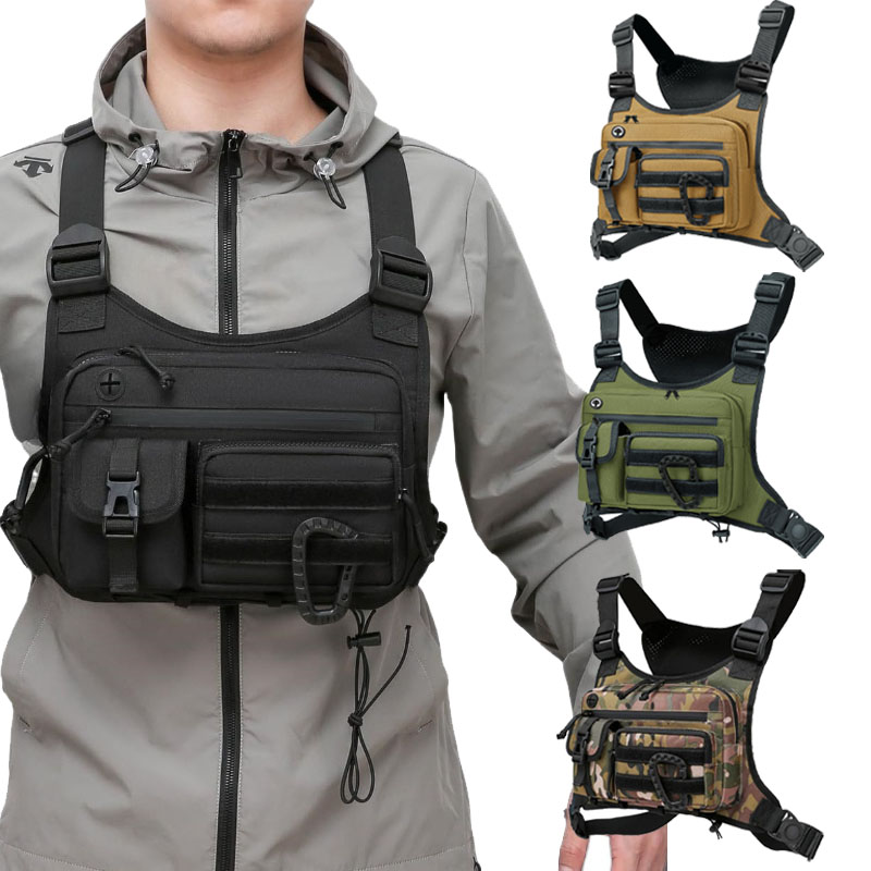 Tactical Chest Bag Men's Vest  - Cycling Gear Vest recension och pris