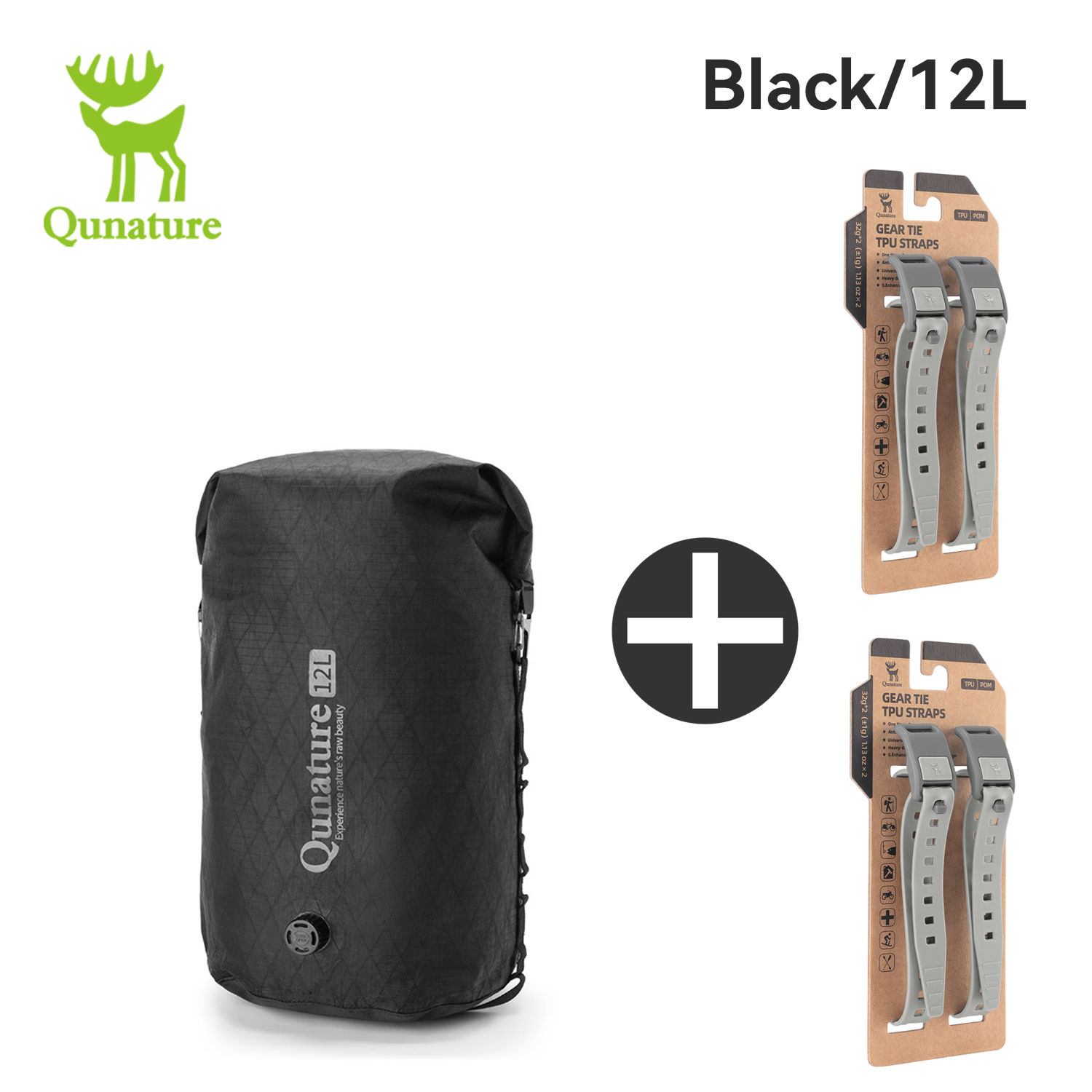 Qunature 3Pcs/set Bikepacking  - Cycling Gear Pack recension och pris