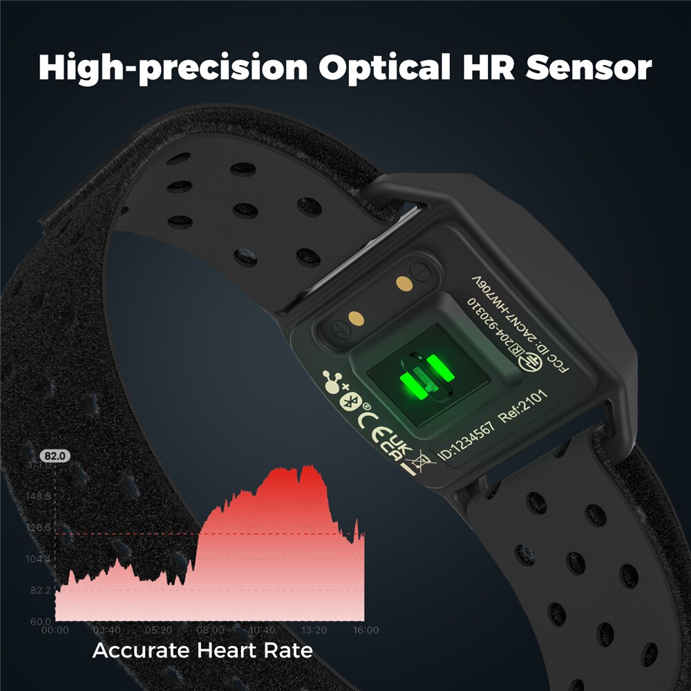 COOSPO Heart Rate Monitor Opti - Cycling Heart Rate Monitor recension och pris