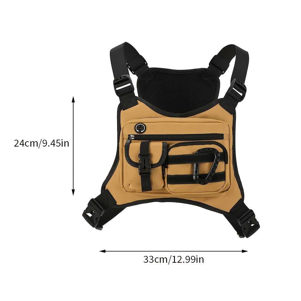 Tactical Chest Vest Pack Multi - Cycling Gear Pack recension och pris