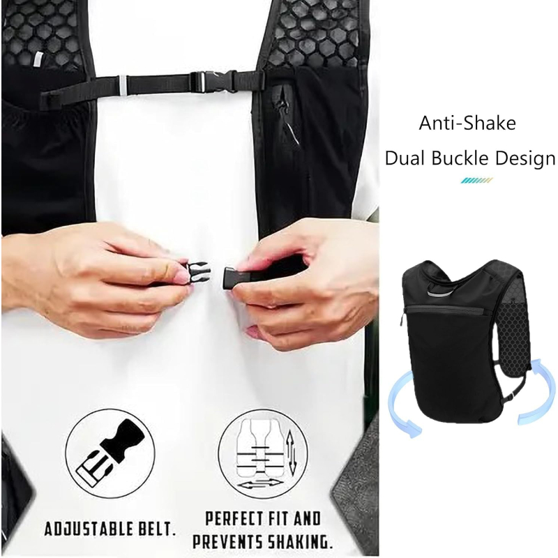 WOOJACK Hydration Running Vest - Cycling Gear Vest recension och pris