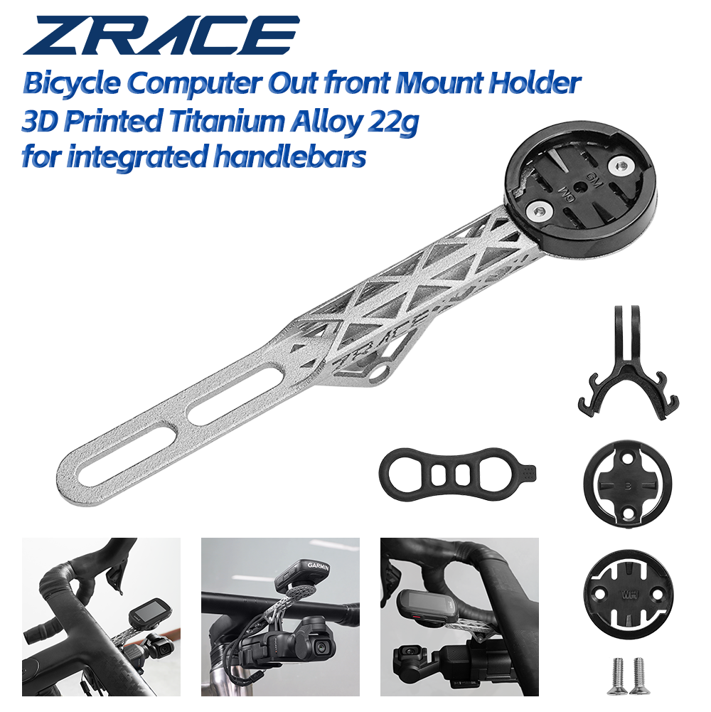 ZRACE 3D Printed Titanium Bike - Cycling Gear Mount recension och pris
