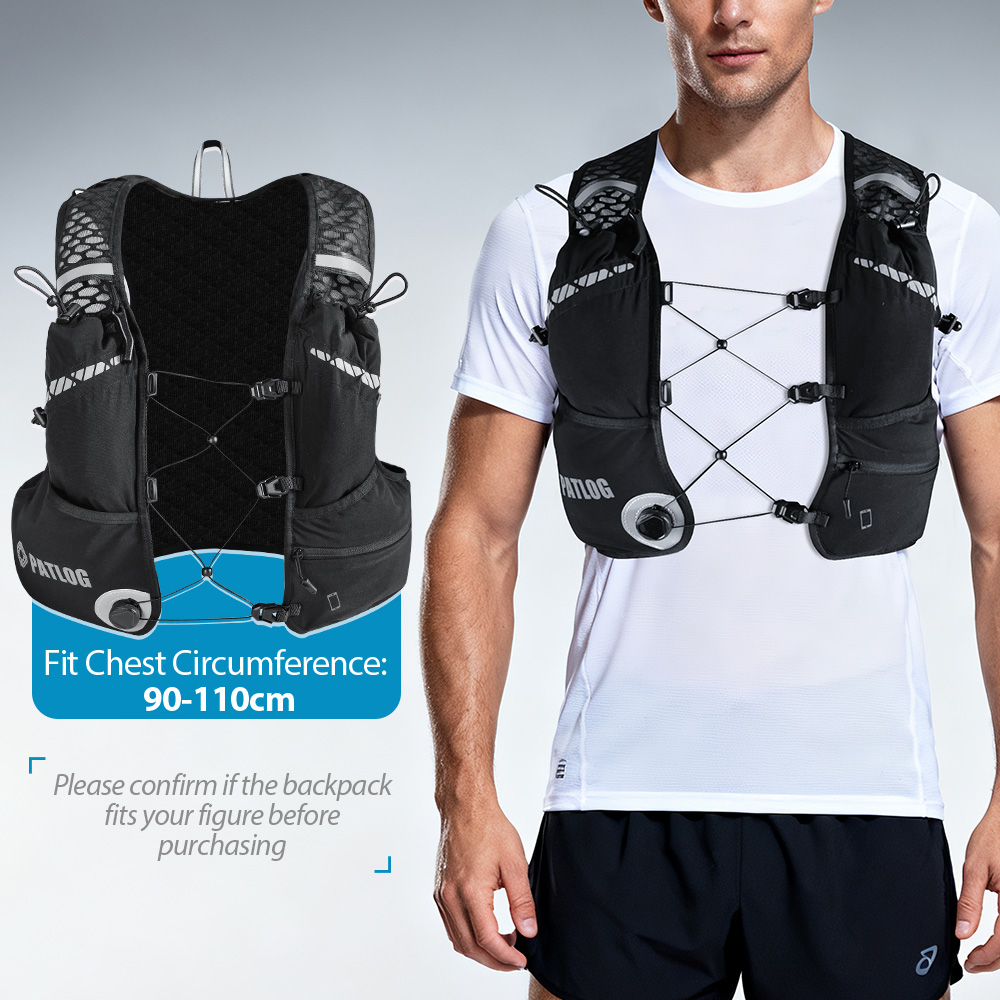 8L Breathable Hydration Vest P - Cycling Gear Pack recension och pris