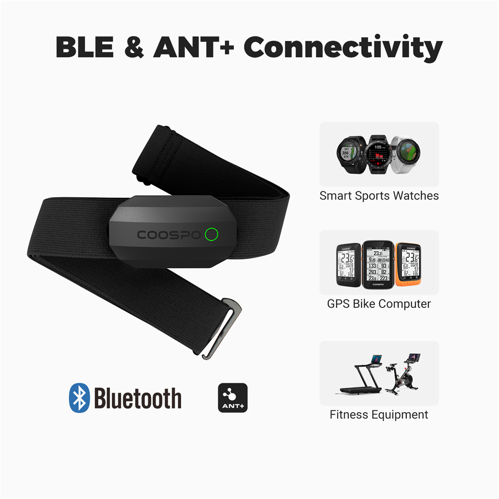 COOSPO H808S Heart Rate Sensor - Cycling Heart Rate Monitor recension och pris