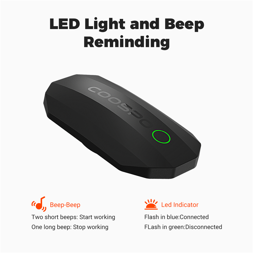COOSPO H808S Heart Rate Sensor - Cycling Heart Rate Monitor recension och pris
