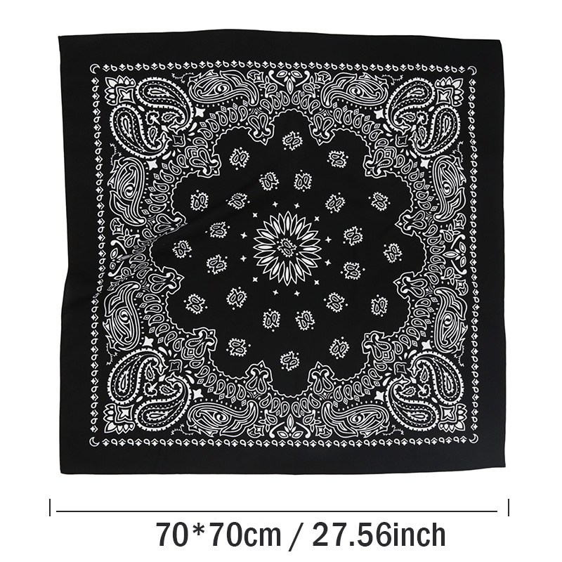 Cotton Black Big Size 70*70cm  - Cycle Zone recension och pris